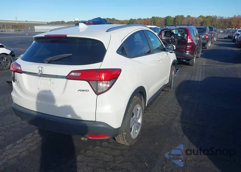 2020 Honda Hr-V Awd Ex из США, поврежденный, VIN 3CZRU6H59LM711254